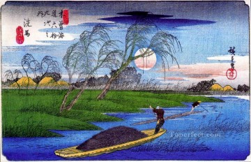  Hiroshige Lienzo - Seba Utagawa Hiroshige Ukiyoe